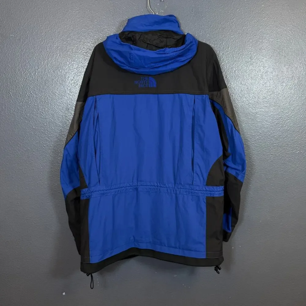 The North Face L men's blue/black EXTREME gear Ski jacket snowboarding vintage
